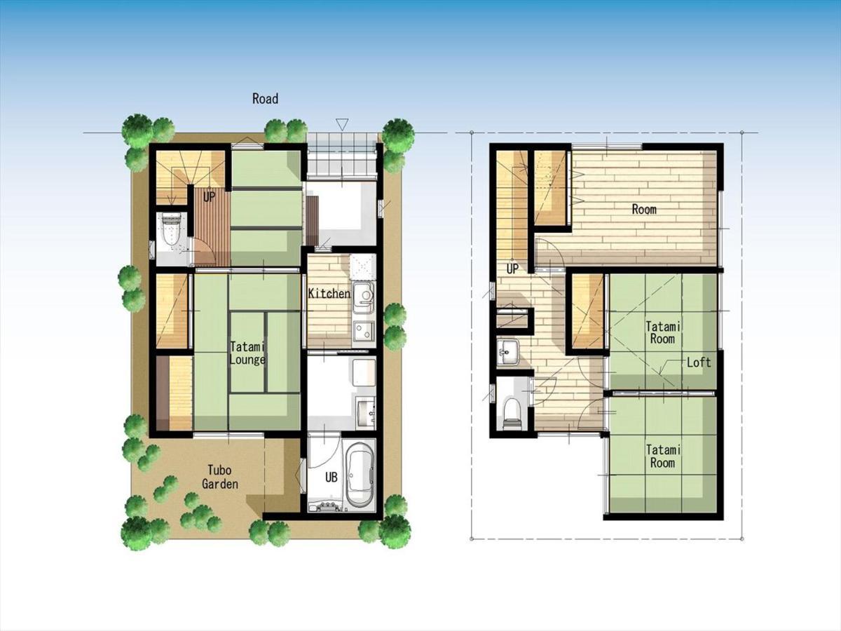 Villa Yadoya Karasumain Tokyo Esterno foto